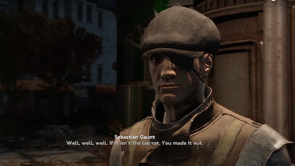 Ce sympathique personnage qui m’a sauvée du laboratoire se trouve être le chef des Vagabonds, l’une des nombreuses factions de « Fallout: London ».