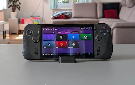 Armoury Crate erleichtert die Handheld-Bedienung.