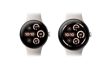 Google ha ampliato l'area del display del Watch.