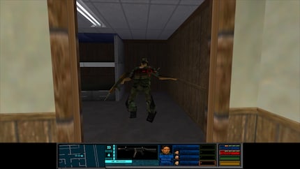 A differenza di «Quake» e simili, il gameplay di «Rainbow Six» è molto più lento.