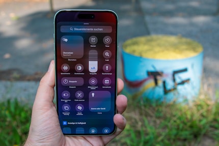 Apple bietet eine große Auswahl an zusätzlichen Steuerelementen.