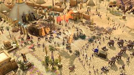 Die Schlachten in «Age of Mythology: Retold» fühlen sich episch an.