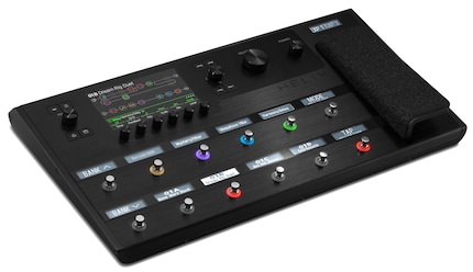 Il pedale Line 6 Helix offre innumerevoli amplificatori, cabinet e pedali virtuali.