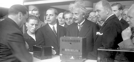 Die IFA hatte in der Vergangenheit prominenten Besuch, etwa Albert Einstein.