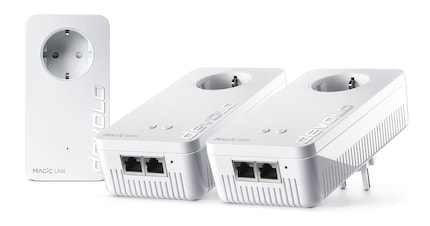 Dans le cas d'un adaptateur CPL, le signal est transmis par la prise électrique.