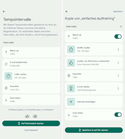 Posso personalizzare i miei allenamenti di corsa, anche se non so sempre con esattezza la frequenza con cui devo fare cosa.