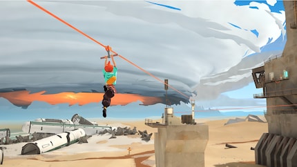 Grâce aux ziplines, j'atteins des zones auparavant inaccessibles.