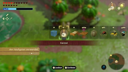 The selection menu is in need of improvement.
