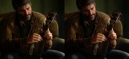 Ein direkter Vergleich zwischen dem Originalspiel (links) und Remaster (rechts) rechtfertigt den erneuten Verkauf von «The Last of Us Part II: Remastered» nicht.
