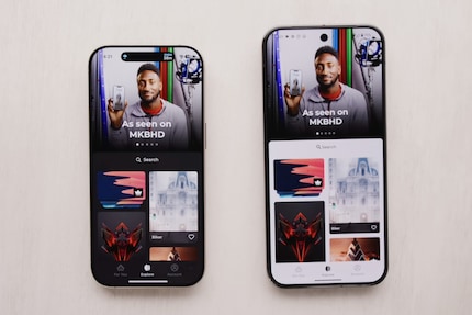 The Panels app is available for iOS and Android and contains wallpapers by various artists. Many of them are part of Marques Brownlee's YouTube team.