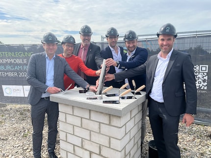 Thorsten von Killisch-Horn from Goldbeck Südwest, Michael Stolle, Jens Fondy-Langela, Nikolai Alexander Mader from Hansainvest Real Assets, Andreas Fleischer from DFI-Real Estate, Hannes Kissling from Goldbeck Südwest