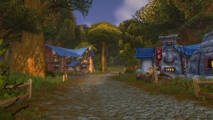 Hier, in Goldshire, im Herzen des Elwynn Forests, nahm unser Abenteuer seinen Anfang.