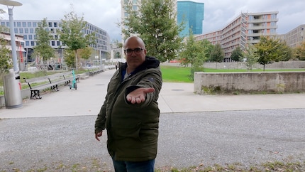 Bei schwierigen Lichtverhältnissen hat die Drohne Mühe.