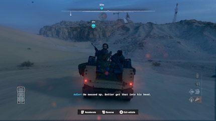 Weil meine Squad-Mitglieder im Auto mitfahren und munter mitballern, fühle ich mich, als würde ich «Halo» spielen.