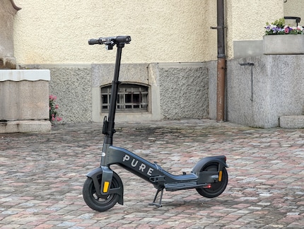 Der Pure Advance Flex im aufgeklappten Zustand.
