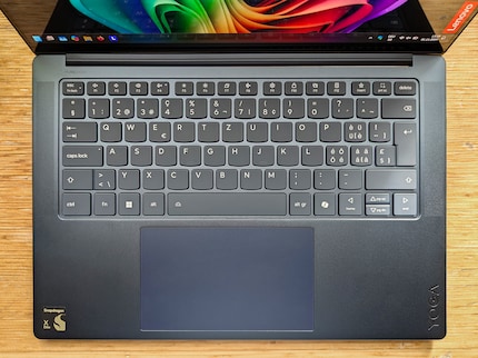 Die Tastatur bietet neben 1,5 Millimeter Tastenhub auch eine Copilot-Taste.