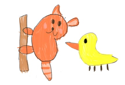 Anche a mia nipote piace il Magic Drawing Pad.