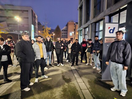 The final briefing before the start of the tournament.