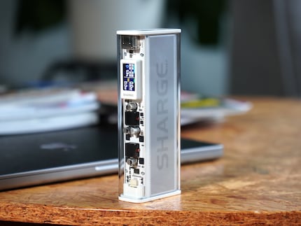 Die Shargeek 140 ist ziemlich kompakt gebaut.