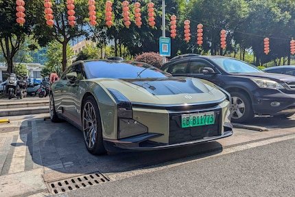 HiPhi Z is pretty exotic as electric cars go.