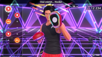 Il mio trainer con protezioni da impatto.