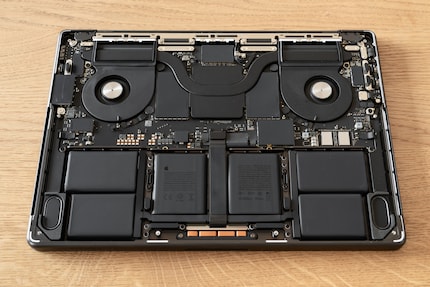 Alles verlötet: RAM und SSD kannst du bei Apple nachträglich nicht mehr aufstocken.