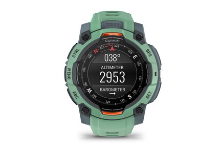 Der Kompass auf der Smartwatch.