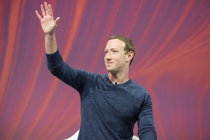 Zuckerberg waving goodbye to fact-checking.