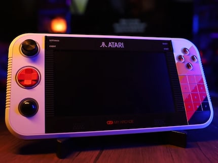 Old classic games can be played on the Atari Gamestation Go.