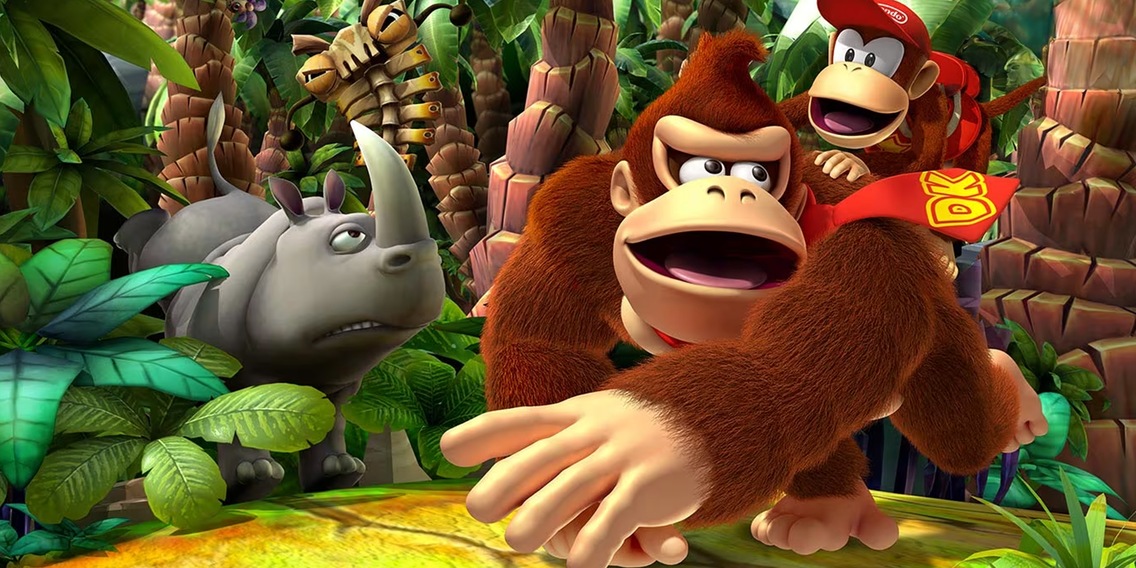 Nintendo 3ds Donkey Kong Country Returns Pc Donkey Kong Country