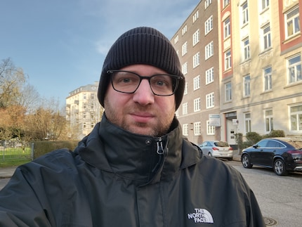 Für Selfies nutzt du das HMD Fusion für gute Ergebnisse bei Tageslicht.