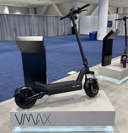 Der VX6 ist der E-Scooter mit der meisten Power im Portfolio.