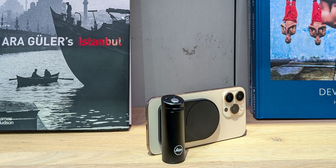 Leica Lux Grip: A camera grip for the iPhone - Digitec