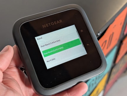 Il Netgear è facile e veloce da configurare grazie al touchscreen.