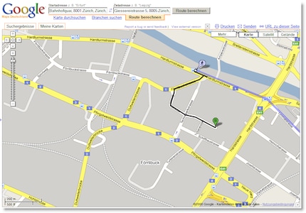 Google Maps en 2008.