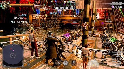 Im Piratenkolosseum spiele ich um Ru(h)m und Ehre.