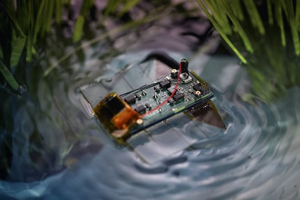 Die maximale Rotation des Schwimmroboters beträgt 195°/s, was eine hohe Manövrierfähigkeit demonstriert.