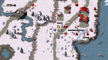The battles in the old C&C games were legendary.