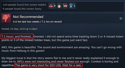 Steam Review zu «Senua's Saga: Hellblade II»