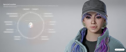 Mi piace molto creare il personaggio, nonostante i glitch. Li vedi?