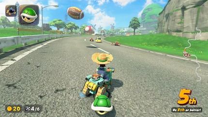 «Mario Kart World» sieht herrlich bunt aus.
