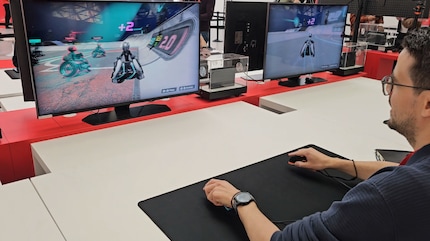 Bei diesem Spiel ist voller Körpereinsatz gefragt.