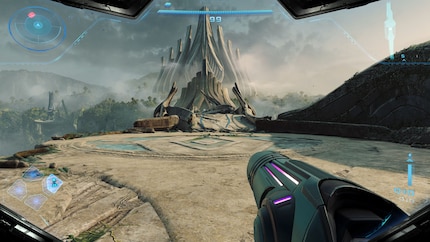 « Metroid Prime 4 » est l’un des jeux qui utilisent la sortie 4K, mais seulement à 60 fps. Je peux aussi paramétrer le jeu en 1080p et 120 fps.