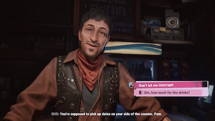 Die Dialogoptionen sind das häufigste Gameplay-Element.