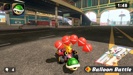 I love the balloon battles.