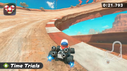 Sometimes you just want to race around on your own.