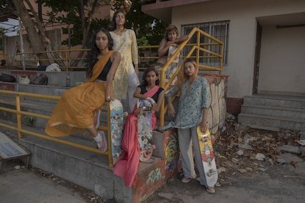 Un ritratto delle donne skater di Panjim, Goa, uno dei pochi luoghi in India dove si è formata una comunità di questo tipo.