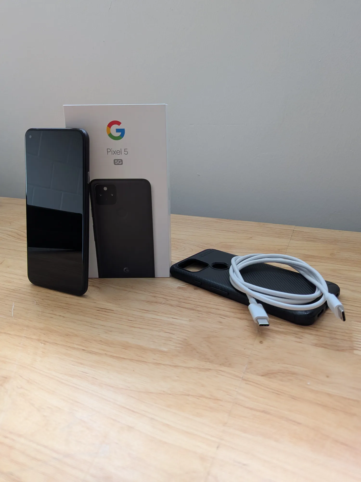 Image du produit Google pixel 5 (128 Go, Just Black, 6", SIM simple, 12 Mpx, 5G)