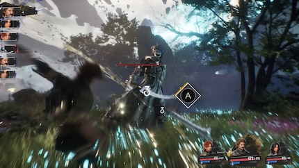 If I press the button at the right time, I can access more powerful attacks.