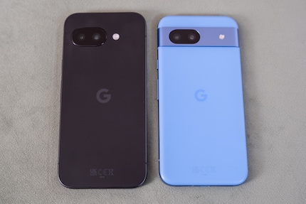 Compared to the Pixel 8a (right), the new Pixel 9a is visually boring and generic.